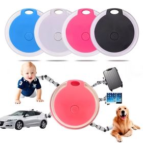 2 pcs Anti-Lost Tracking Device For Dog & Cat; Smart Key Finder Locator For Kids Pets Keychain (Color: Sky Blue)